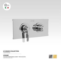 خلاط دش ثنائي الاتجاه مخفي Le Grand - 14L863