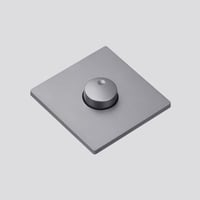 مفتاح تحكم بالصوت جداري – رمادي