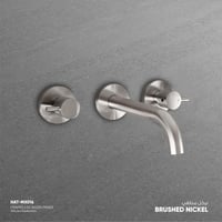 خلاط مغسلة جداري بدون إطار MX016