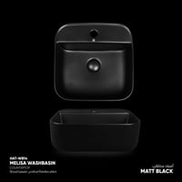 حوض مغسلة سطحي مليسيا (مربع)​ - WB14