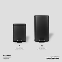 سلة مهملات مربع - 8855