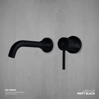 خلاط مغسلة جداري بدون إطار MX005