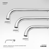 خلاط مغسلة جداري بدون إطار Chronos -CR70551 Framel...