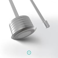 مفتاح خزائن لون فضي