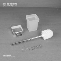 فرشاة مرحاض مع حامل - TBH001S