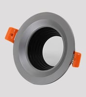 إطار سقفي دائري غاطس غير متحرك بمقاس قص 75 مم