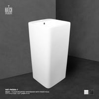 مغسلة ساليكس أرضية / طولية مع فتحه خلاط HAT-PW204-...