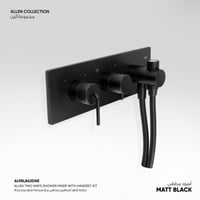 خلاط شاور اتجاهين مخفي مع سماعه شاور متحركة​ Allen...