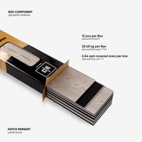 باركية روستيك 122x18 سم