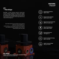 خلاط شاور ڤيرسو كور جداري متعدد الاتجاهات ​ MX066