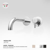 خلاط مغسلة جداري بدون إطار Nuova Less- LN00551