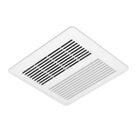 مروحة شفط سقفية (صغيرة) – 100 CFM-تشغيل يدوي