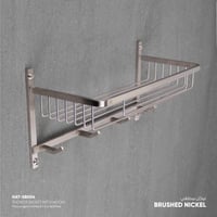 سلة شاور مع 4 خطافات تعليق مدمجة SB004