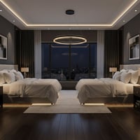 وحدة إضاءة معلقة هالورا LED 95 واط (معلقة): مناسبة...