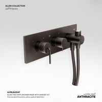 خلاط شاور اتجاهين مخفي مع سماعه شاور متحركة​ Allen...