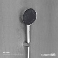 طقم سماعة شاور / دش مع ليد اضاءة ​SW029