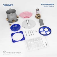 خلاط دش اتجاهين مخفي Tulum