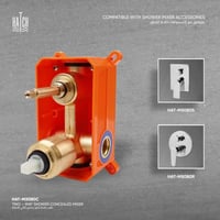 قلب خلاط شاور جداري ثنائي الاتجاه (HAT-MX080C)