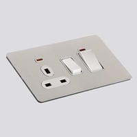 مقبس ثلاثي 13 امبير ثنائي القطب+مفتاح مفرد 45 امبي...