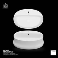 حوض مغسلة سطحي أزاليا (بيضاوي) WB16