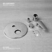 إكسسوارات خلاط شاور جداري ثنائي الاتجاه - دائري