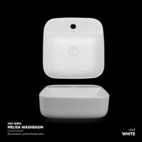 حوض مغسلة سطحي مليسيا (مربع)​ - WB14