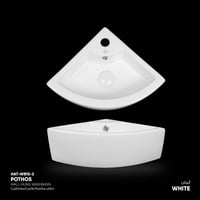 حوض مغسلة بوتس (زاوية)​ WB15.2