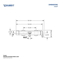 خلاط دش خارجي اتجاهين Tulum