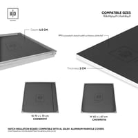 لوح عزل هاتش متوافق مع أغطية التفتيش والخزانات من...