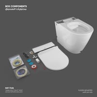 كرسي أوريا أرضي يعمل بضغط الماء ( 1.5 بار ) بدون خ...