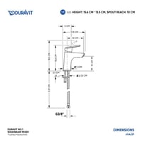 خلاط مغسله ديورافيت