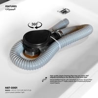 بانيو / مغطس راديكس ملمس حجري HAT-D001