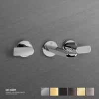 خلاط مغسلة جداري بدون إطار MX017