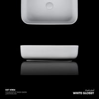 حوض مغسلة سطحي أفرا - مستطيل - WB06