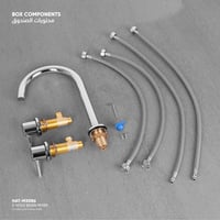 خلاط مغسلة ثلاثي الفتحات MX086