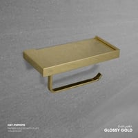 حامل مناديل مع رف - PHP001S