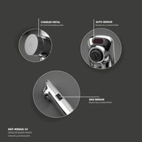 MX040 خلاط مغسلة يعمل بالاستشعار عن بعد ( حساس /سي...