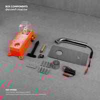 خلاط مغسلة جداري يعمل بإستشعار عن بعد (حساس/سينسور...