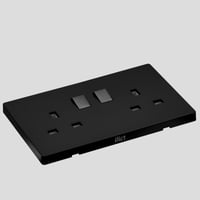 مقبس ( فيش ) ثلاثي مزدوج 13 أمبير