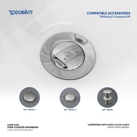 حوض مغسله كيب كود سطحي