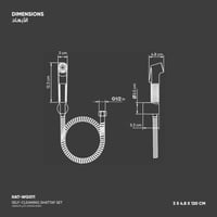 طقم شطاف ذاتي التنظيف ​ WG011