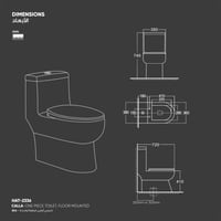 كرسي كالا أرضي قطعة واحدة HAT-2336