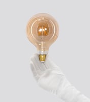 مصابيح إضاءة فلمنت إي27 ذهبى ليد 4 واط