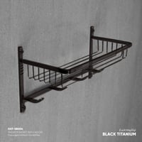 سلة شاور مع 4 خطافات تعليق مدمجة SB004