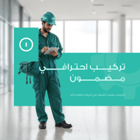 خدمة تركيب الأقفال الذكية الخارجية