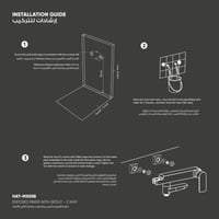 خلاط تأسيس خارجي مع صباب متحرك ثنائي الأتجاه MX058