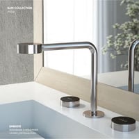 خلاط مغسلة ثلاثي الفتحات SLIM - SMB0010