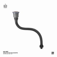 أنبوب تصريف حوض مطبخ مفرد SD01