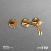 خلاط مغسلة جداري بدون إطار MX016