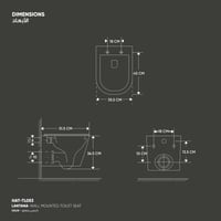 كرسي لانتانا معلق متوافق مع خزان جيبيريت المخفي HA...